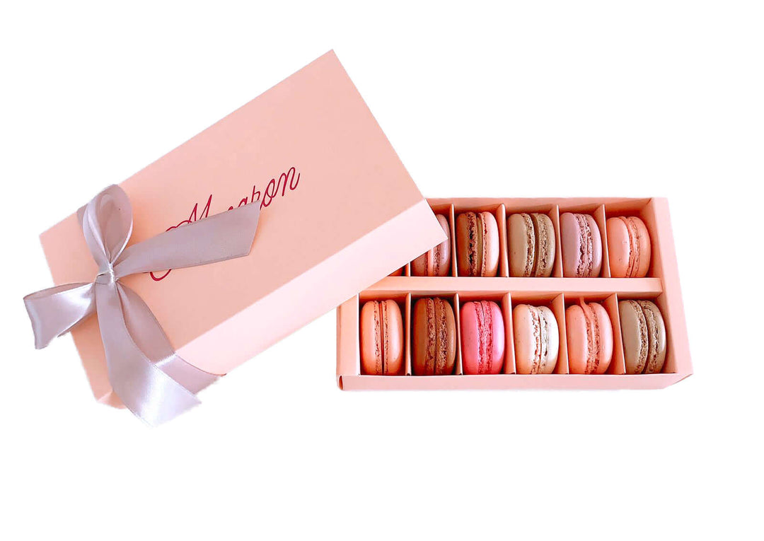 Macarons Gift Box - Love Is - DodoMarket delivery Mauritius