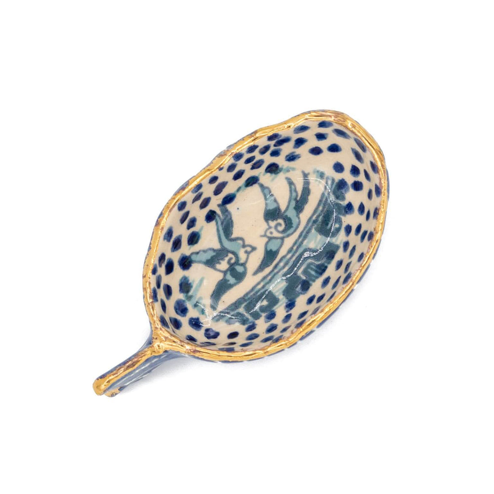 Mauritius-Handmade-Ceramic-Oyster Bowl “Ocean Dream” - Small-DodoMarket-Souvenirs