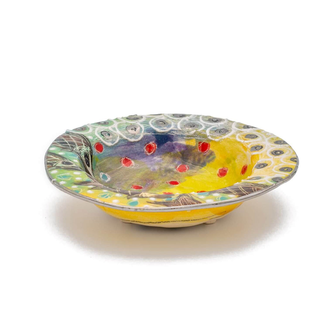 Mauritius-Handmade-Ceramic-Serving Plate “On the Reef”-DodoMarket-Souvenirs