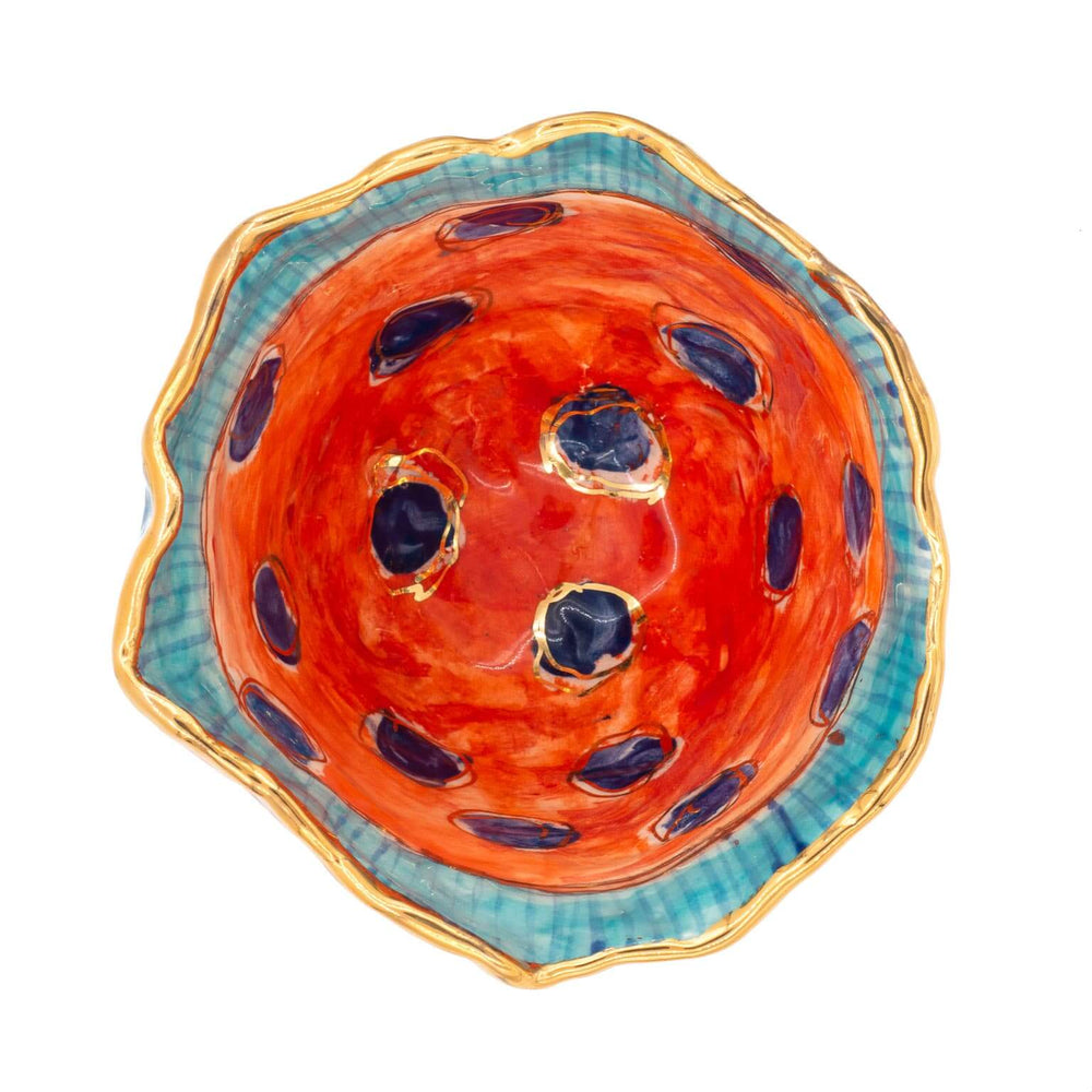 Mauritius-Handmade-Ceramic-Ceramic Vase “Ocean Treasure”-DodoMarket-Souvenirs