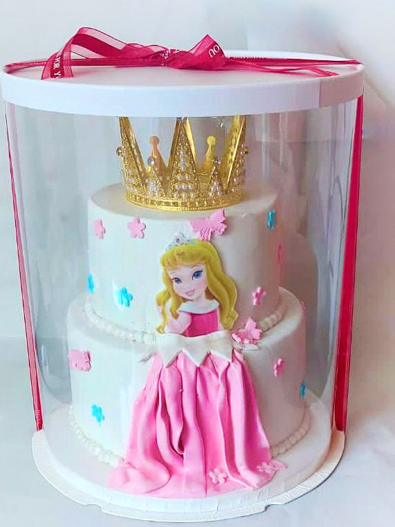 Princess-Birthday-Cake-Crown-in-box-Dodomarket-delivery-Mauritius