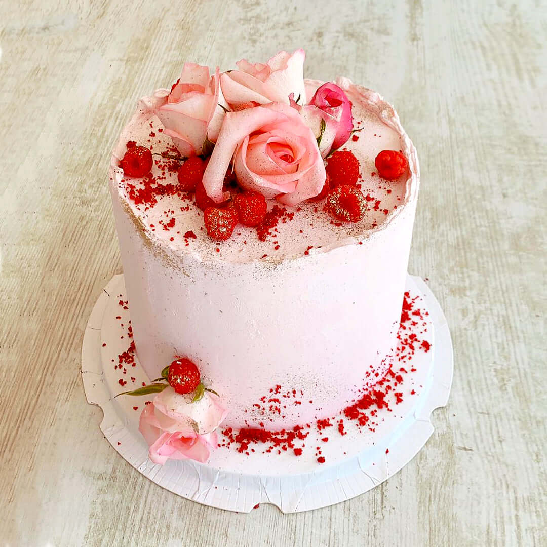 Raspberry-Cream-Cheese-Birthday-Cake-DodoMarket-delivery-Mauritius