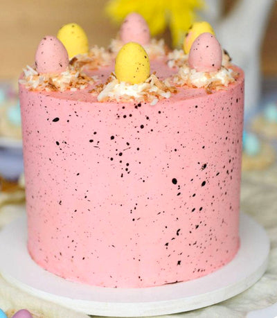 Speckled-Easter-Eggs-Mini-Cake-pink-DodoMarket-delivery-Mauritius