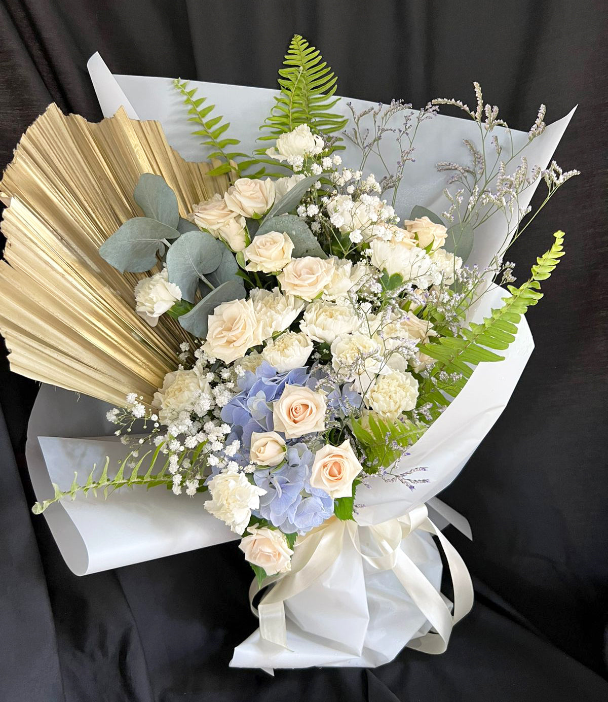 Sympathy-Funeral-Flower-Bouquet-Bliss-XLarge-wrap-DodoMarket-Mauritius