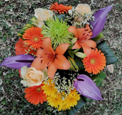 Flowers-bouquet-signature-orange-same-day-delivery-Mauritius