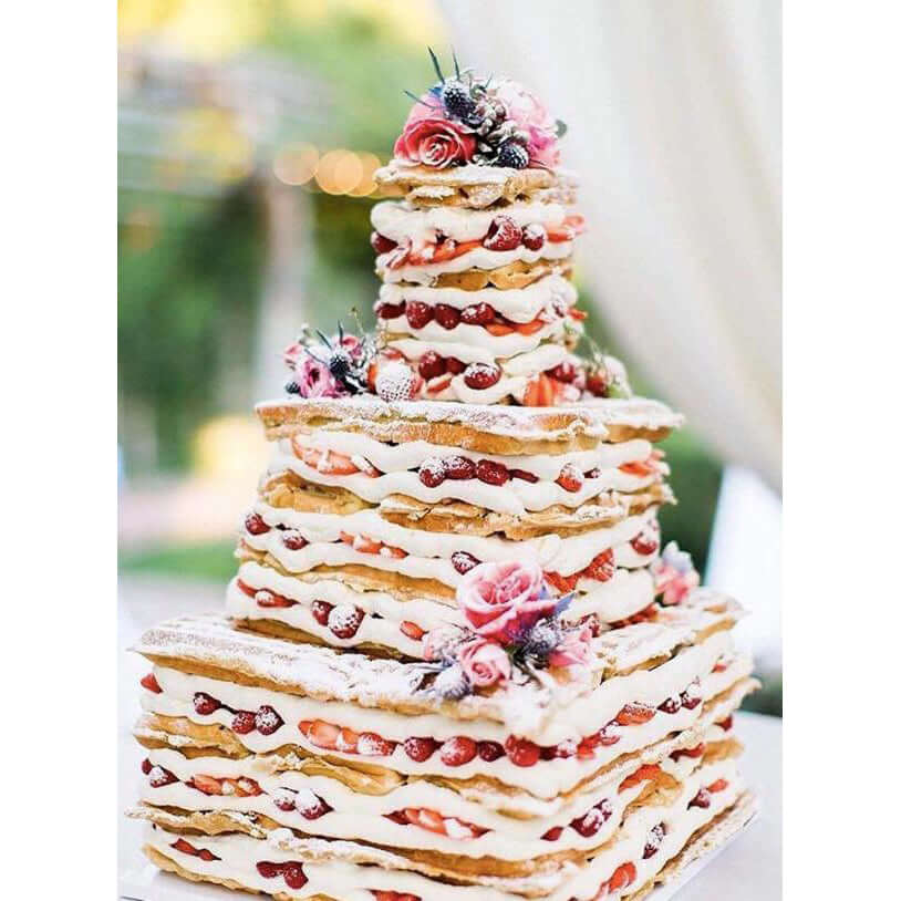    Two-Tier-Puff-Wedding-Cake-Napoleon-DodoMarket-delivery-Mauritius