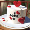 Gâteau Saint Valentin - Je t'Aime