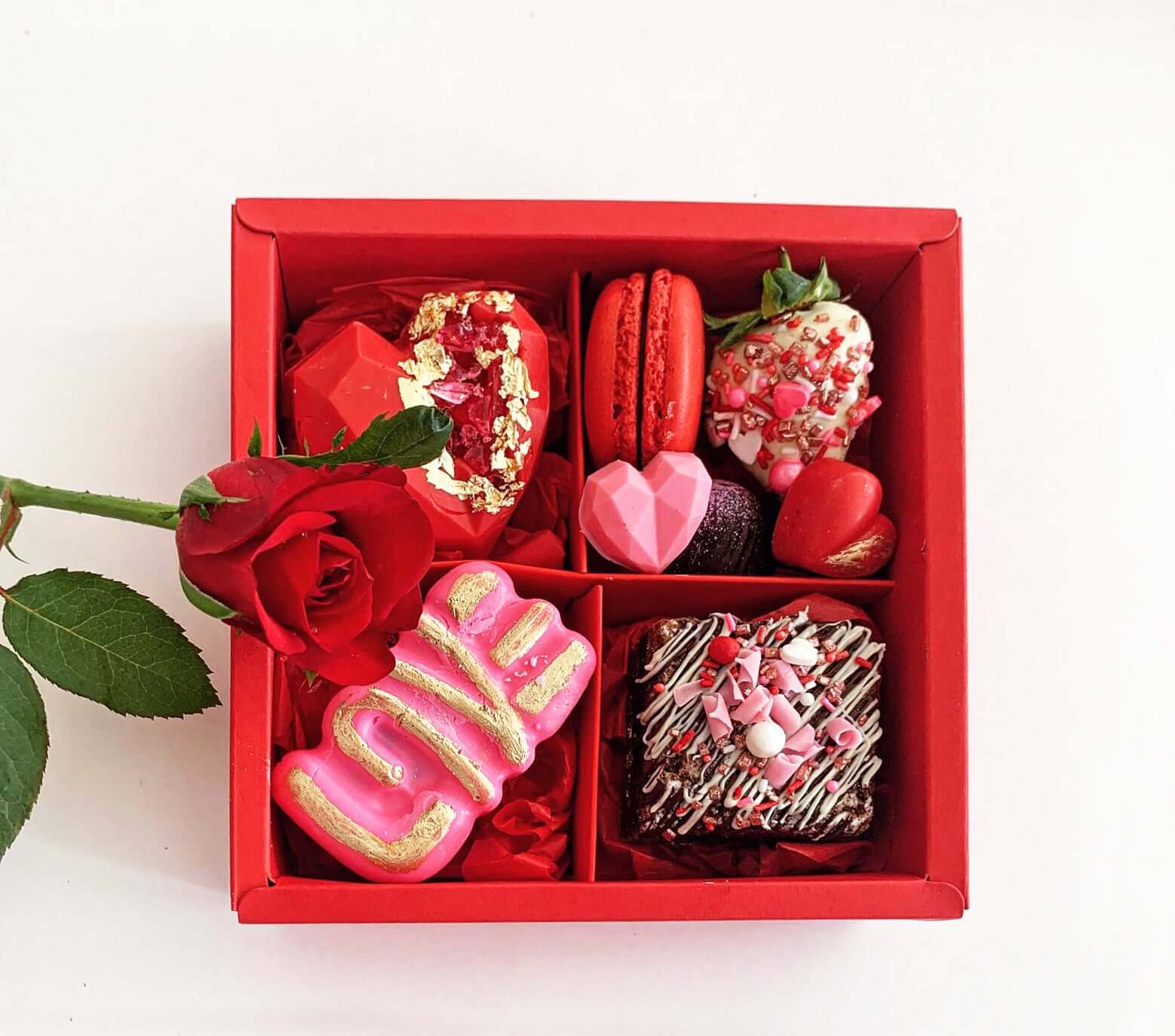 Valentine's Special Assorted Cakes Gift Box Mauritius