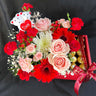 Love Hamper Flower Box with Ferrero