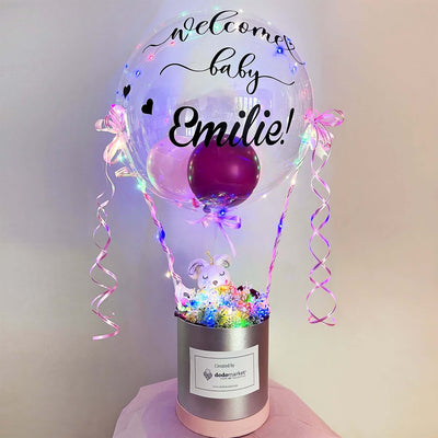 Welcome-Baby-Personalozed-Bubble-Balloon-Surprise-Box-DodMarket-delivery-Mauritiuscopy
