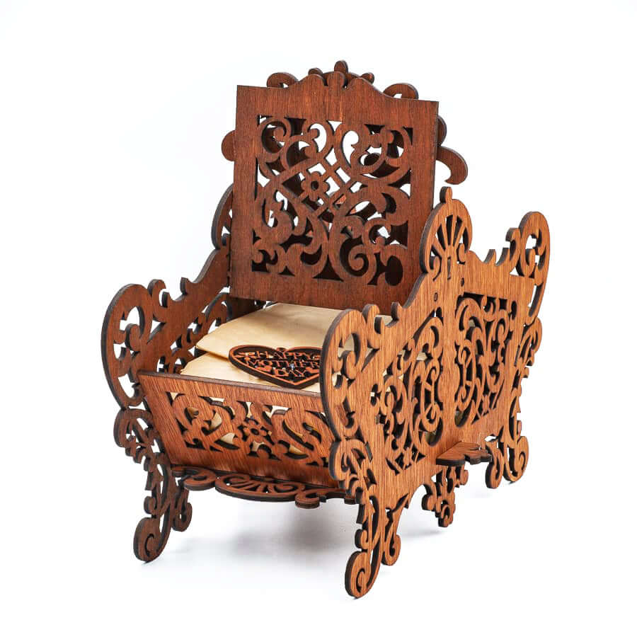 DodoMarket Wooden Gift Basket - Small Coffret 