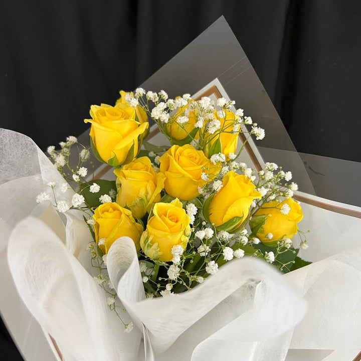 Yellow Roses Bouquet - Sunshine