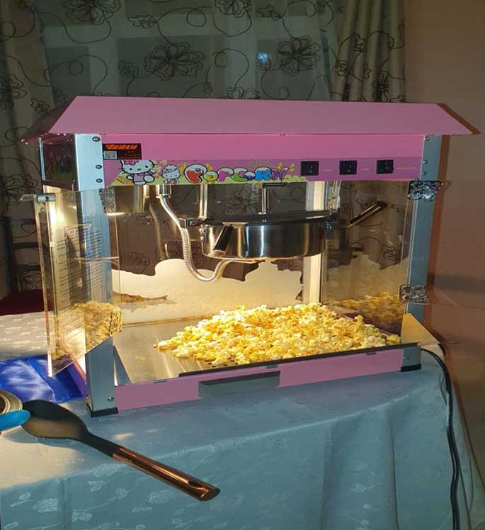 Popcorn Machine Rental for Kids Parties